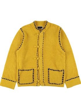 PHINGERIN 24AW PG1 Kungfu Knit 盘扣针织衫
