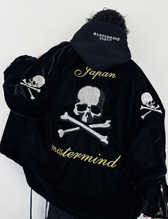 mastermind JAPAN VELOUR SOUVENIR BLOUSON 25FW秋冬天鹅绒夹克