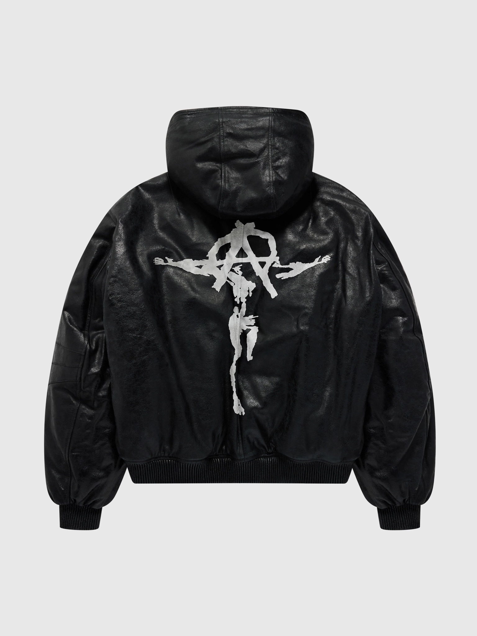 Seventh Heaven x 424 联名限定系列Leather Bomber皮夹克