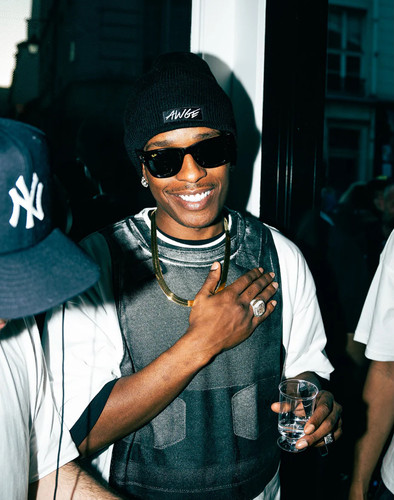 AWGE WHITE COTTON ARMY T-SHIRT A$AP Rocky同款T恤
