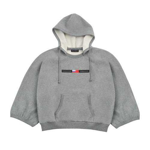 Gosha Rubchinskiy 26ss新款BRUSHED SHORT-SLEEVE HOODIE帽衫