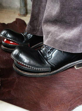 doublet 25AW MONSTER DARBY SHOES 开口皮鞋