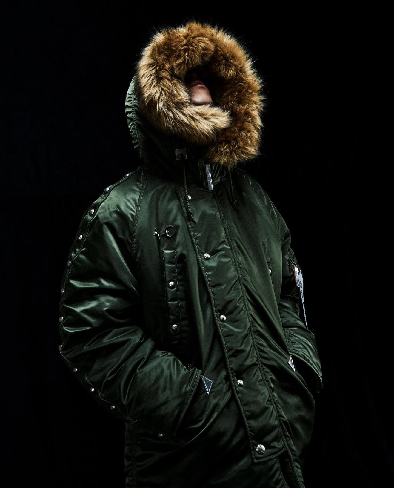 Thug Club × ALPHA INDUSTRIES AI N-3B PARKA联名外套