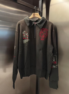 Samuel Zelig 25FW新款  四分之一拉链毛衣