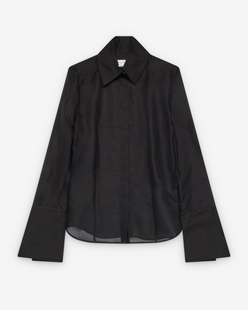 MATIÈRES FÉCALES Women's Daphne Silk Organza Shirt衬衫