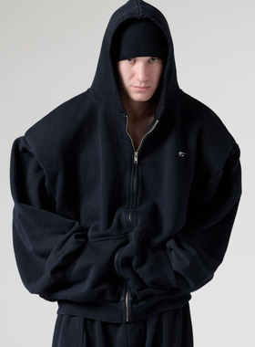 GREG ROSS SHOULDER PAD HOODIE V2 25FW秋冬新款帽衫