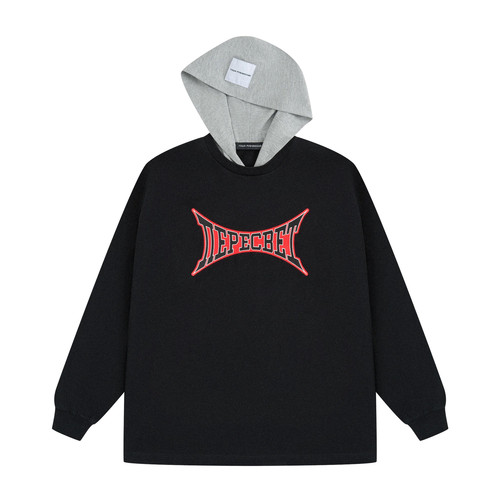 Gosha Rubchinskiy 26ss新款HOODED LONGSLEEVE连帽卫衣