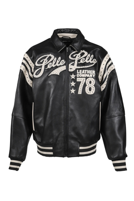 Pelle Pelle ENCRUSTED VARSITY JACKET 镶钻棒球夹克