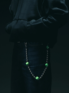 VEERT The Ball 4 Dice Wallet Chain骰子珍珠裤链