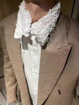 HED MAYNER 26SS 秀款花朵领口衬衫