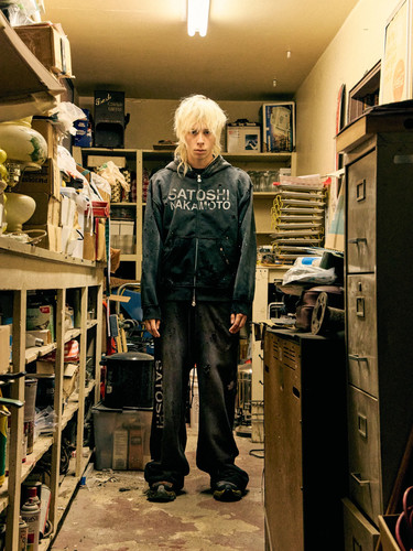 SATOSHI NAKAMOTO LUKE FLEECE HOODIE帽衫