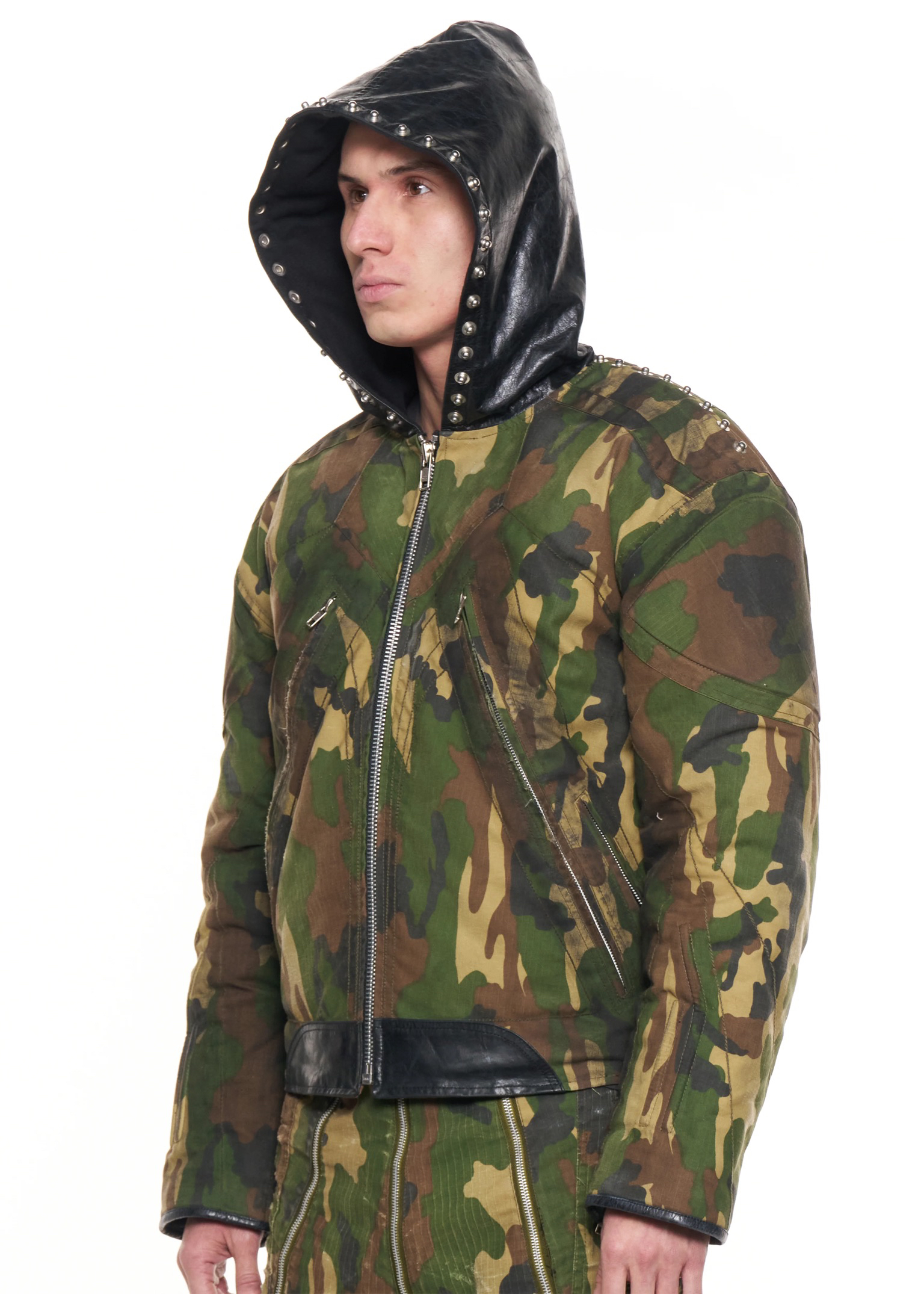 MISERE MODERNE CAMO RACING SKI 25SS意大利手工迷彩夹克