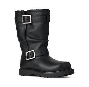Willy Chavarria x UGG biker boot联名骑行靴