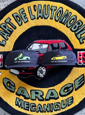 KAR / L’ART DE L’AUTOMOBILE L'ART CAP跑车刺绣帽子