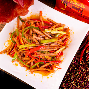 沅陵县土家王纸袋晒兰肉400g