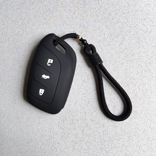 适用名爵MG4钥匙套MG5天蝎座车钥匙包ZS改装 MG7扣mg6飞凡硅胶女男