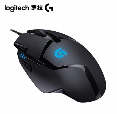 电竞游戏罗技台式有线g100笔记本