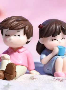 摄影蛋糕可爱风茶杯塑料小饰品