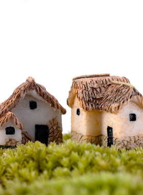 微景观摄影卡通园艺房屋小摆件