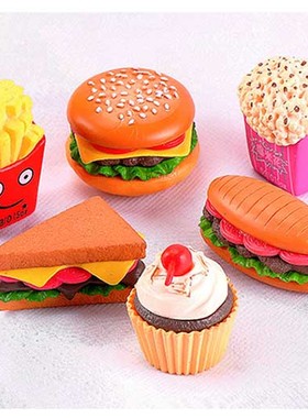 可爱迷你汉堡寿司创意手工小摆件