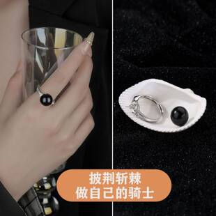 女子防身戒指随身带小巧武器防狼暗器高级感送女友防身饰品