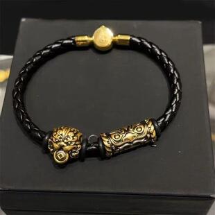 原创设计上古玄灵·貔貅转运珠手串 貔貅财源滚滚覆古新款潮