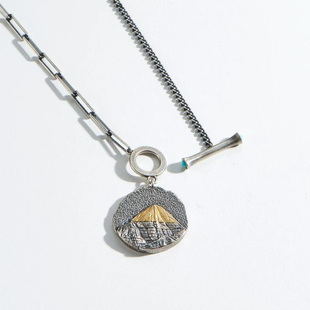 2025冈仁波齐项链转山礼物藏式无性别神山同款小众设计锁骨链饰品