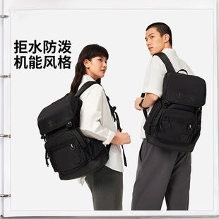 李宁背包男女同款2025新款运动生活系列多仓位运动双肩包ABSV237