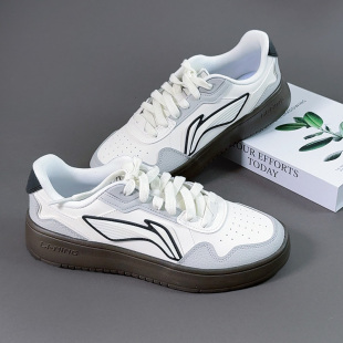 李宁元宝trendy春季新款情侣款休闲时尚潮流厚底百搭舒适运动板鞋