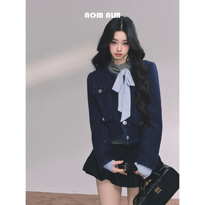 高级感小香风外套女名媛显瘦上衣