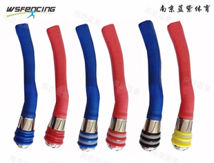 进口击剑剑柄美国harut手柄花剑重剑佩剑直柄钛合金款系统手柄