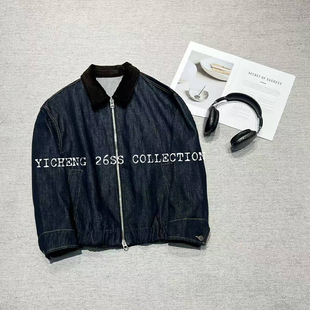 2026年春季新款巴恩风原色夹克外套男