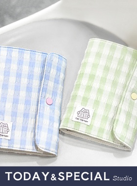 【T&S Studio】NOTE FOR 活页布面手帐套装格子简约手账本A6per