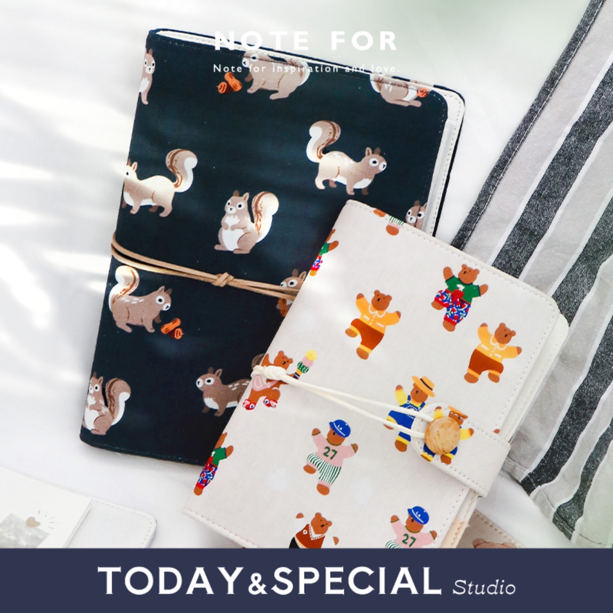 NOTEFOR布面活页手账本A5A6