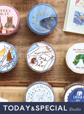 【新品】表现社胶带设计师布川爱子藤卷佐有梨手帐素材