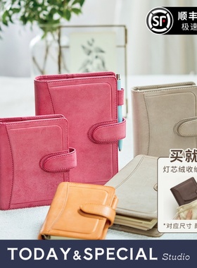 Davinci达芬奇roroma新款hook系列手帐本m5 a7活页a6per手账A5