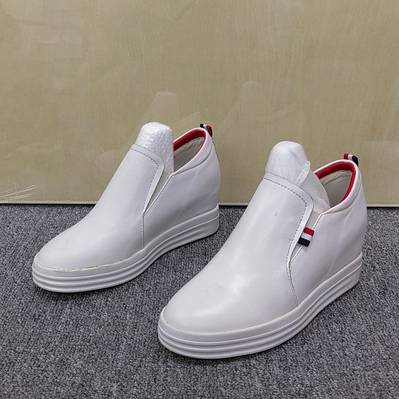 瑕疵断码清仓处理春季内增高厚底一脚蹬懒人坡跟单鞋百搭休闲鞋潮,女鞋,浅口单鞋,淘宝优惠券,粉丝福利购,淘宝优惠卷