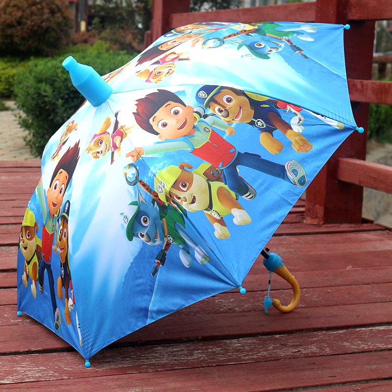 儿童雨伞长柄汪汪队防水套卡通