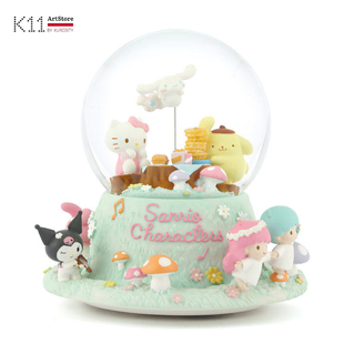 K11 ArtStore潮玩jarll摆件可爱水晶球卡通郊游野餐送礼节日