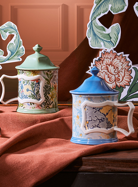 K11 JOYYE 威廉莫里斯高颜值创意陶瓷马克杯女生三八妇女节礼物