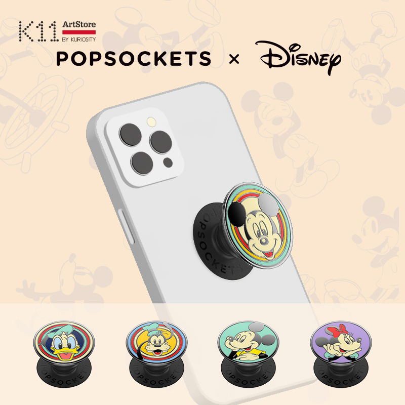 K11 PopSockets泡泡骚复古迪士尼系列米奇米奇高飞唐老鸭创意手机支架售完为止 3C数码配件 手机支架/手机座 原图主图