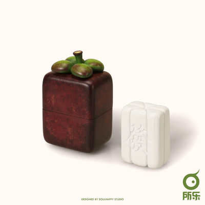 K11 artstore潮玩 所乐发财山竹手办桌面装饰玩具家居摆件