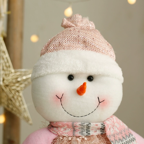 Кукла Санта-Клауса, снеговик, телескопическое украшение, большая кукла, рождественское украшение, торговый центр, окно отеля, макет сцены