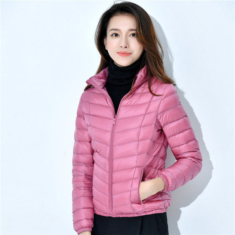 2018 new pattern Light and thin Down Jackets have cash less than that is registered in the accounts Twill Self cultivation Stand collar coat Large Ultralight Korean Editionin the Women's clothing/Boutique , Down  category - from Buy2taobao.com to provide professional Taobao agent buy service