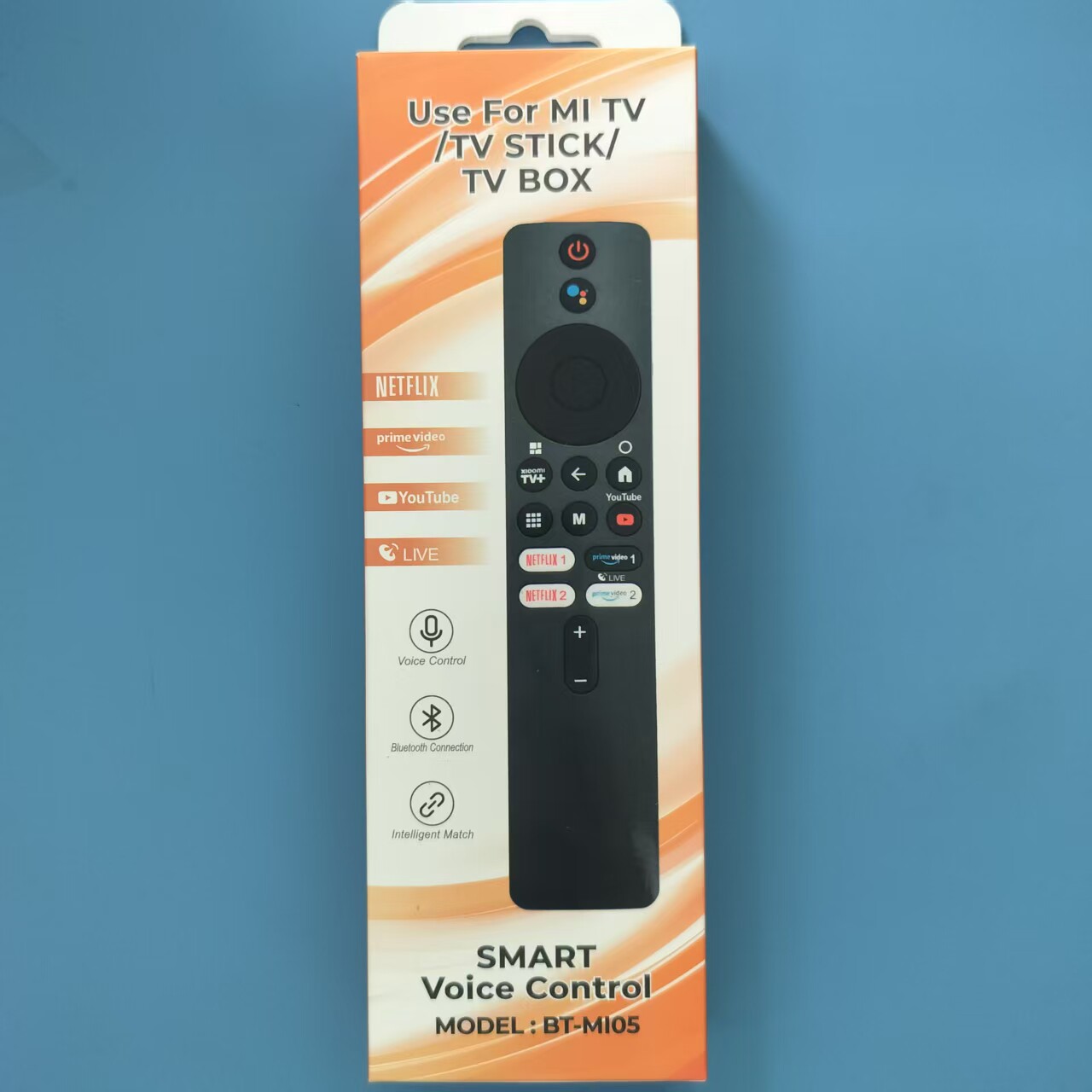适用小米电视机语音遥控器XMRM-M8X43 L65M6-RA 英文国际版