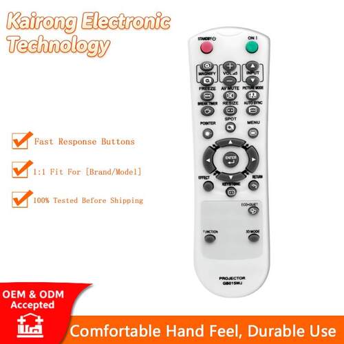 GB015WJsa遥控器 适用锐利E2510SA GB100WJsa GB015WJ 投影机专用