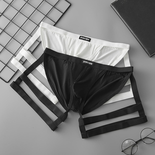 GTOPX MAN男士绑带U凸内裤 INS欧美低腰薄款性感舒适三角裤