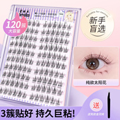 免胶假睫毛贴免胶水自粘分段式 新手太阳花自然仿真2026新款 可重复
