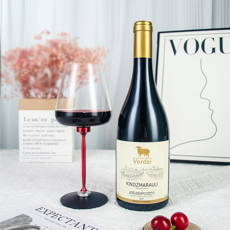 格鲁吉亚红酒原瓶原装进口维尔兹金兹玛拉乌里半甜型红葡萄酒微醺