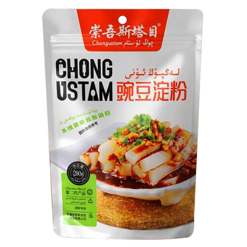 崇吾斯塔目豌豆淀粉280g凉粉专用家用无添加Qong ustam包邮